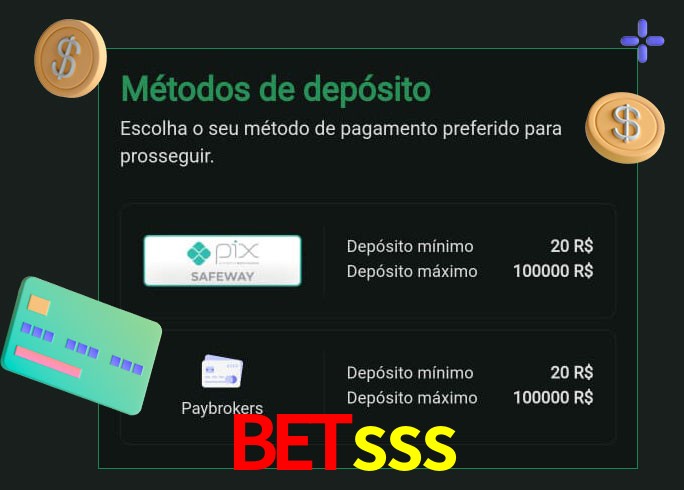 O cassino betsss oferece uma grande variedade de métodos de pagamento